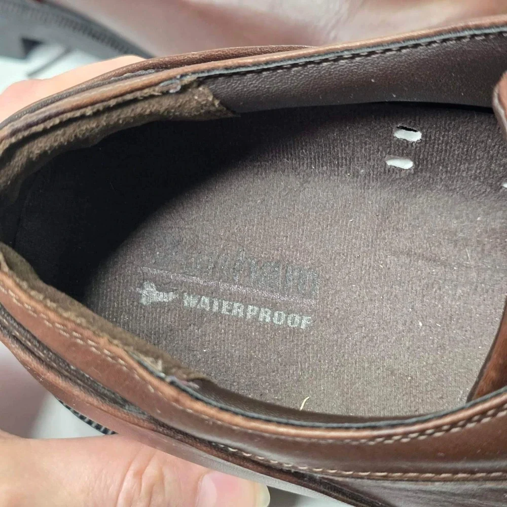 Dunham waterproof leather